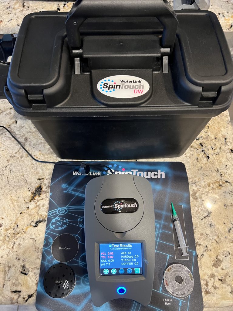 in home water testing 